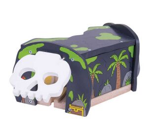 Bigjigs Rail Tunnel with Switch Cave Skull