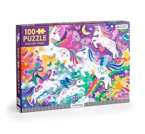 Mudpuppy Puzzle Magic Unicorns 100 pieces