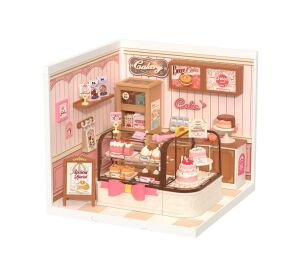 RoboTime 3D wooden jigsaw puzzle Miniature House Tasty Confectionery
