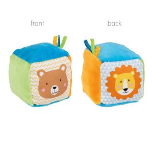 Goki Textile Motor Cube Bear/Lion
