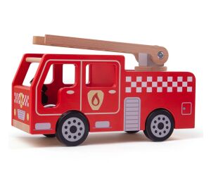 Bigjigs Toys Wooden Fire Truck
