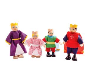 Bigjigs Toys Wooden Royal Family Figures