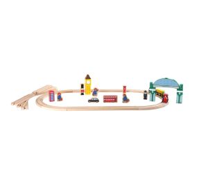 small foot Paddington wooden train track