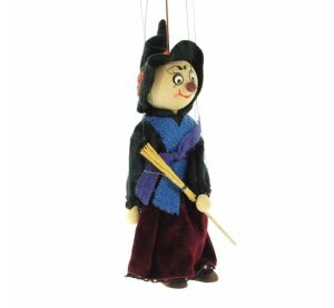 Wooden large puppets - Witch