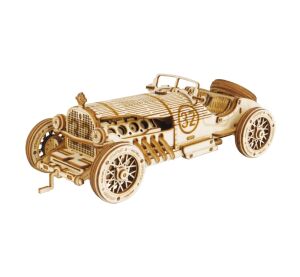 RoboTime 3D wooden jigsaw puzzle Racing car
