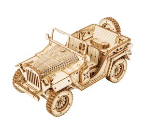 RoboTime 3D wooden puzzle Military jeep