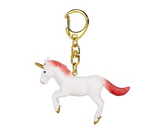 Mojo Keychain Unicorn in jump red