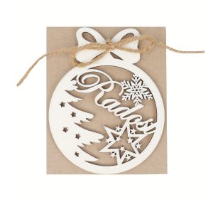 Kúzlo dreva Christmas Decoration Joy 7 cm