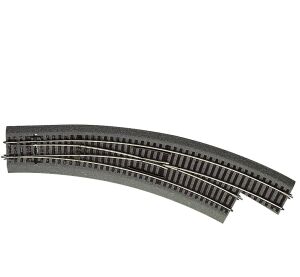 Roco Turnout BWr5/6 curved right with base - 42575