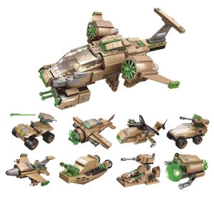 Qman Raider Aircraft 1804 8in1 set