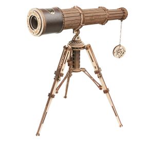 RoboTime 3D wooden mechanical puzzle Pirate telescope