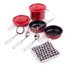 Tidlo Set of dishes burgundy