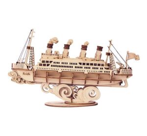 RoboTime 3D wooden puzzle Ocean liner