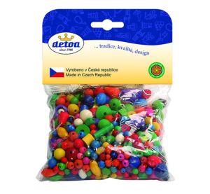 Detoa Mix of coloured beads 100g