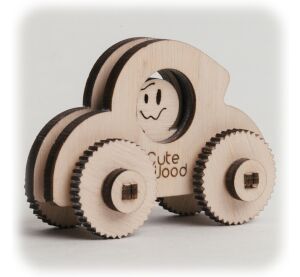 CuteWood Wooden 3D Puzzle Mini-Brouk