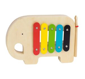 Petit Collage Wooden xylophone elephant