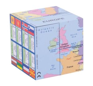 Zoobookoo Book in a nutshell Map of Europe