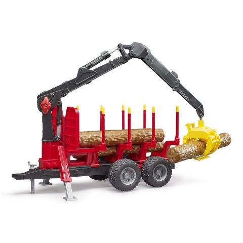 Bruder Wood transporter with hand