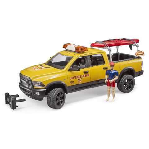 Bruder Dodge RAM Coastguard with lifeguard and accessories