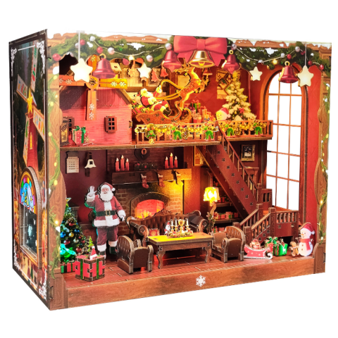 2Kids Toys Miniature House Merry Christmas