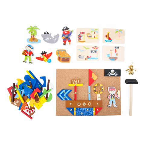 small foot Wooden creative game Pirates