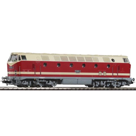 Piko Diesel locomotive BR 119 (grey chassis frame) DR IV - 59930