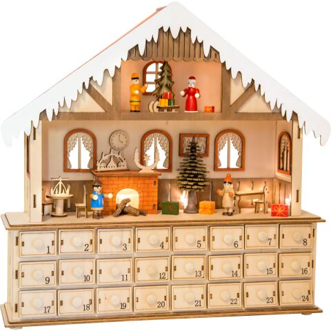 Small Foot Wooden Advent Calendar Magic Christmas House