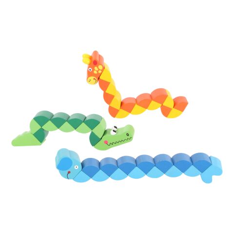 small foot Wooden coloured folding animals 1 piece