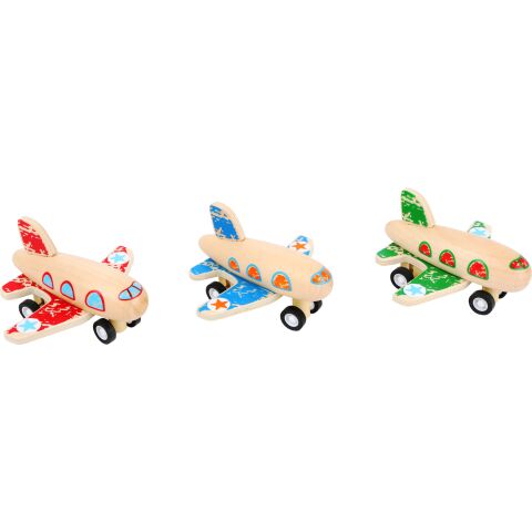 small foot Wooden wind-up plane 1 piece