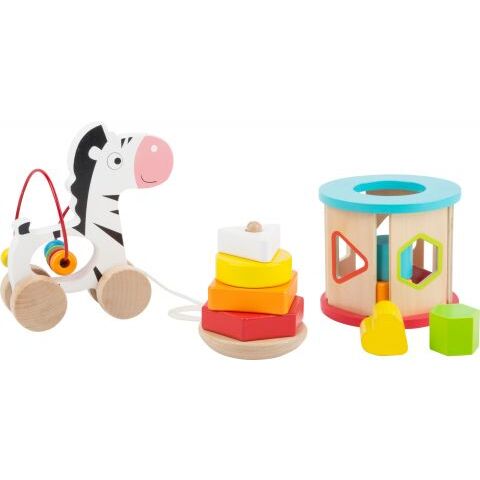 small foot Wooden motor toy set