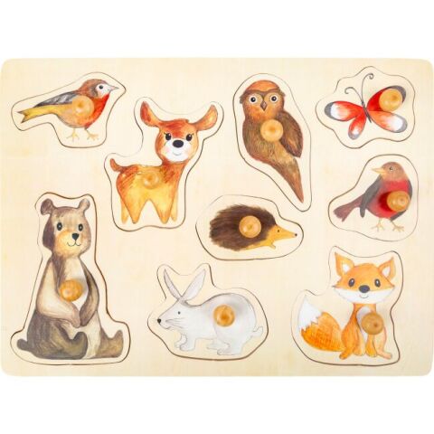 small foot Wooden puzzle Forest animals