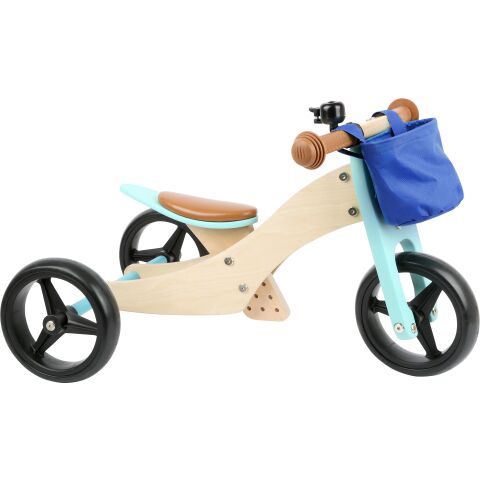 Small Foot Wooden Trike 2in1 Turquoise