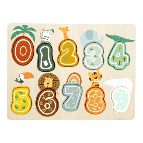 small foot Safari numbers jigsaw puzzle