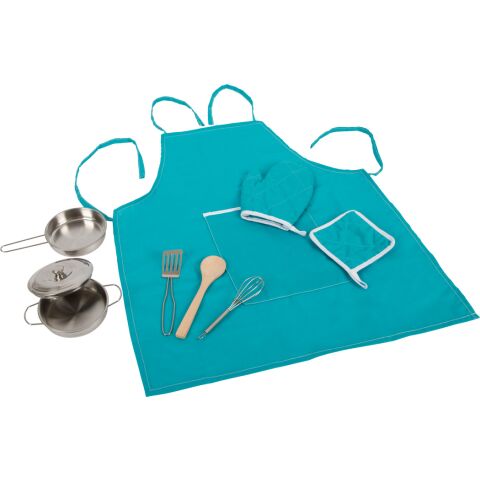 small foot Cooking set with apron