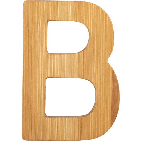 small foot Bamboo letter B