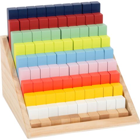 small foot Educational maths pieces in box XL