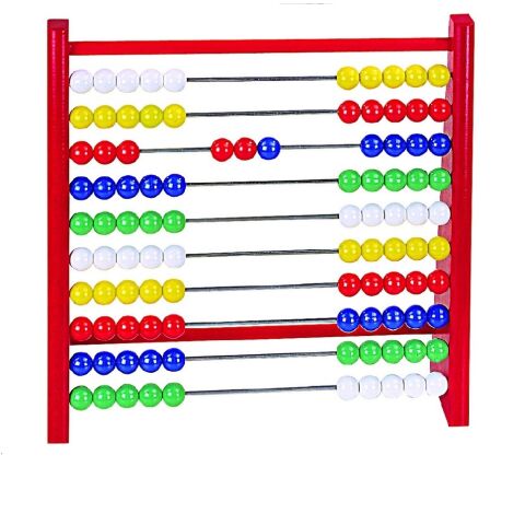 Detoa Red wooden half counter
