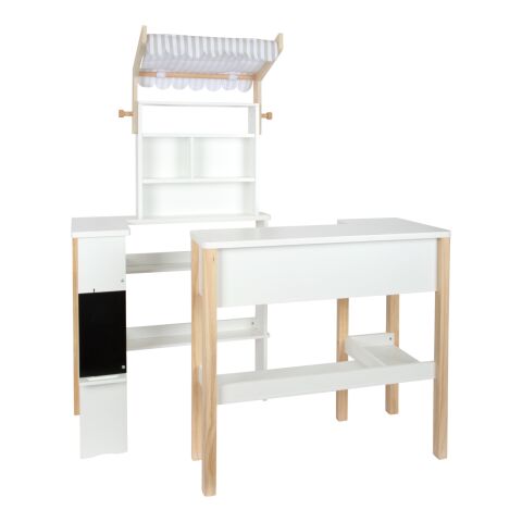 Small Foot Wooden Sales Stand Fresh