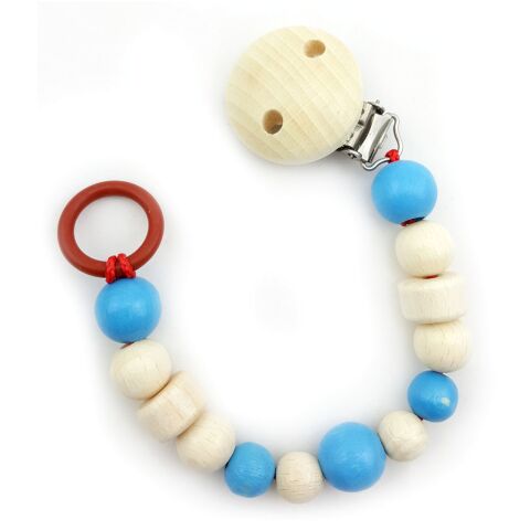 Hess Soother clip light blue
