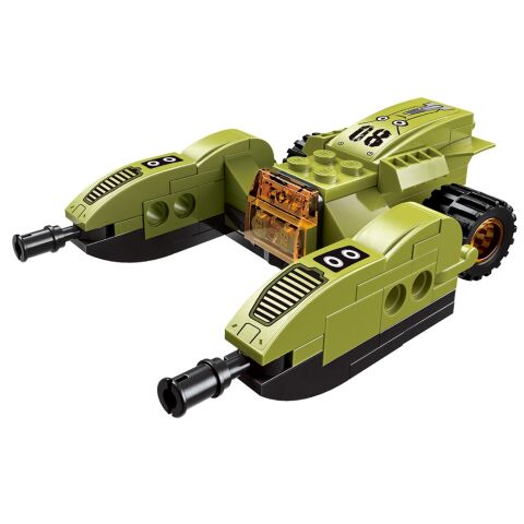 Qman Thunder Expedition Battle Car 1415-8 Laser Sniper Car