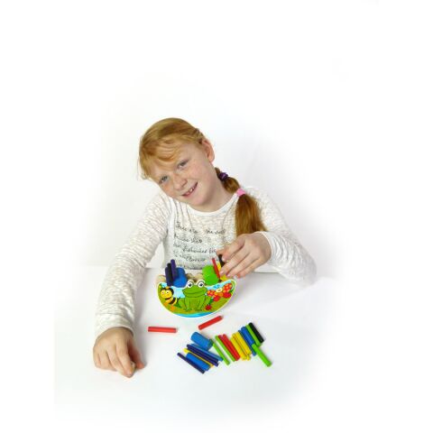 Hess Motor balancing game frog