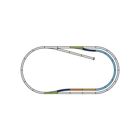 Piko Track Set C (parallel track) - 55320