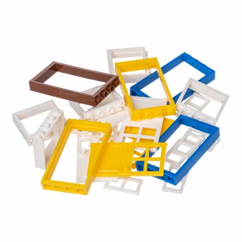 L-W Toys Creative set windows and doors colorful
