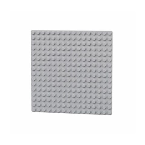 L-W Toys Double sided board 16x16 light grey