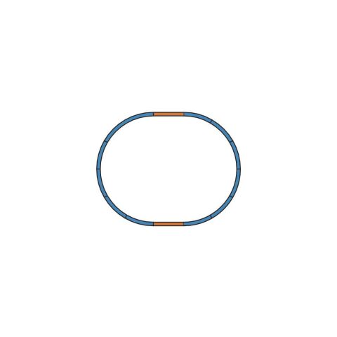 Piko Track set A (basic oval) - 55300