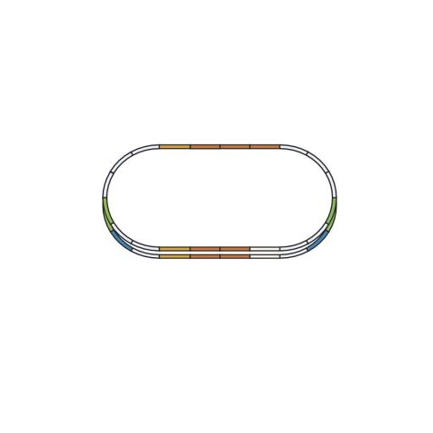 Piko Track Set E (parallel track) - 55340