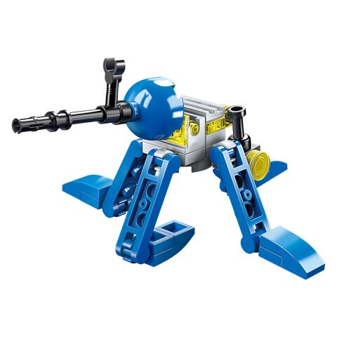 Qman Hyperfunction Tactical Unit 2101-10 Robot Pompom 3in1