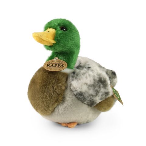 Rappa Plush Mallard Duck 20 cm ECO-FRIENDLY
