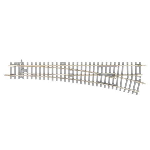 Piko Switch WR single (G239/R9) right with concrete. W WR with R, R and R, R and R, R, R, R, R, R, R