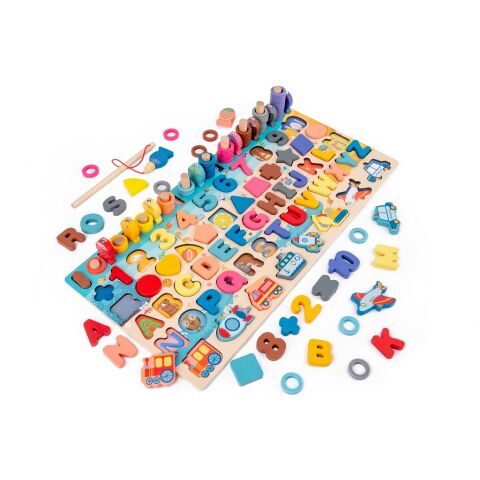 2Kids Toys Multifunctional board jigsaw 6 in 1